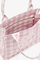 Bolso grande con cuadros Vichy BLANCO ROSA